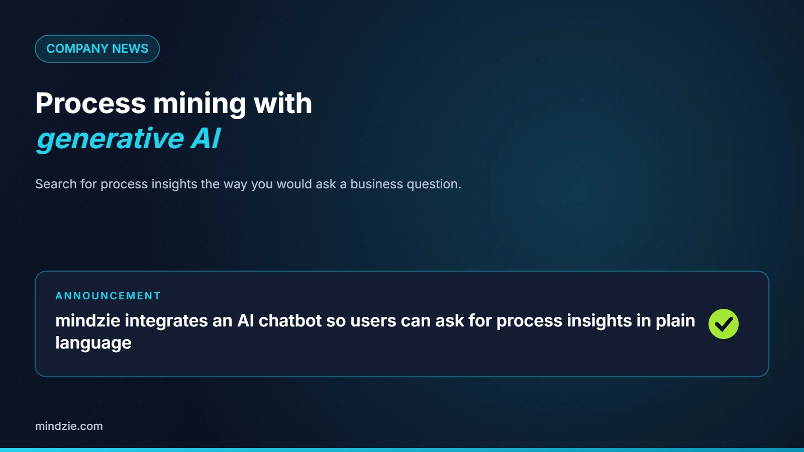 Process mining with