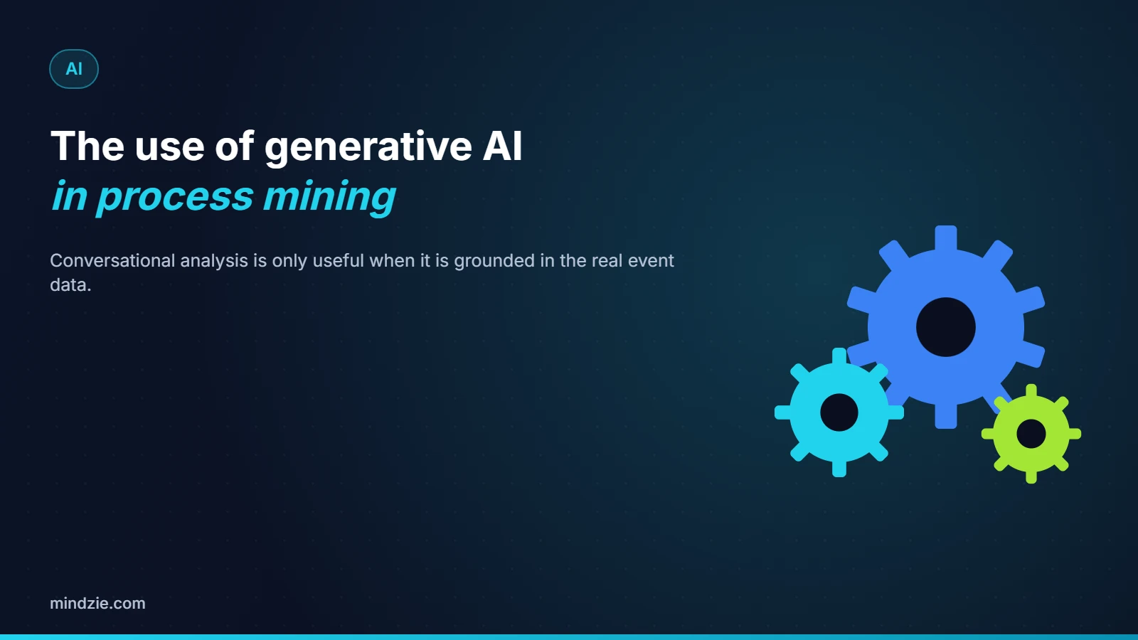 The use of generative AI